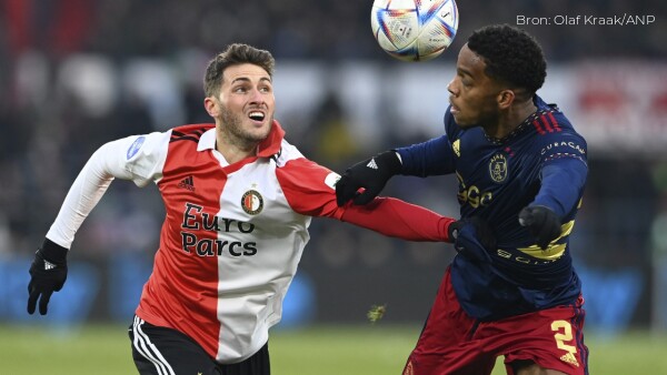 Marine Dusver hybride Feyenoord - Ajax live op tv (halve finale KNVB Beker)