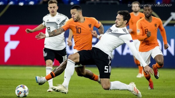 Trainingsspiel Niederlande – Deutschland live im TV und online