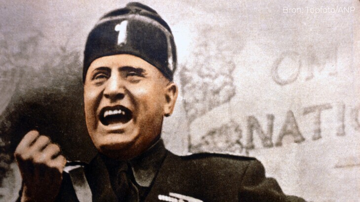 Tweeluik Mussolini: The First Fascist begint woensdag op Canvas