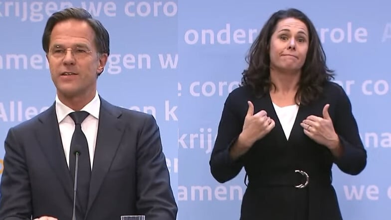 Twitteraars Zien Romance Mark Rutte En Tolk Irma Wel Zitten