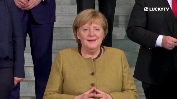 Angela Merkel ist sehr unwohl, wenn sie Applaus bekommt