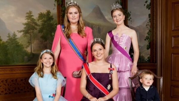 Prinsesse Amalias første statsbesøk i Norge, se på reaksjonene