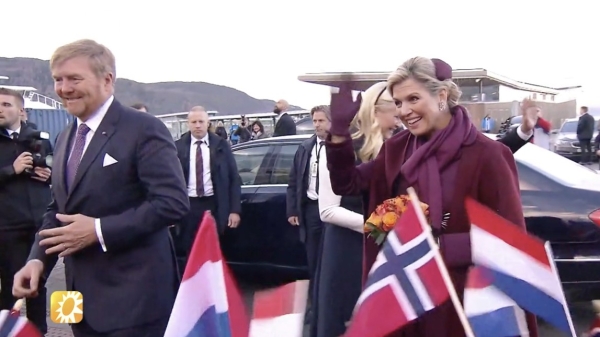 Willem-Alexander og Máxima kommer tilbake etter et statsbesøk i Norge