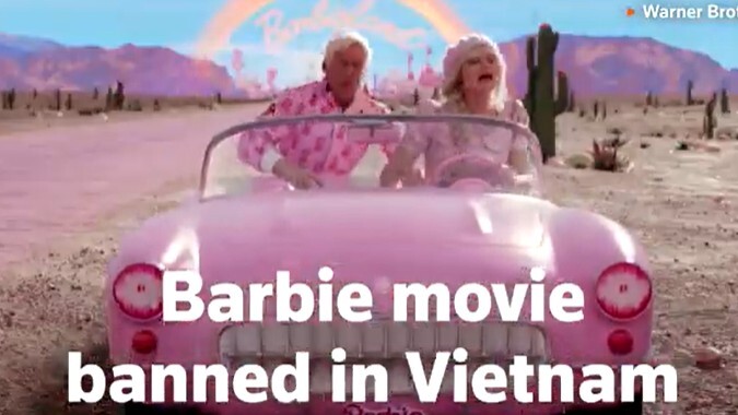 Greta Gerwig's Barbie film verbannen in Vietnam door een wereldkaart?!
